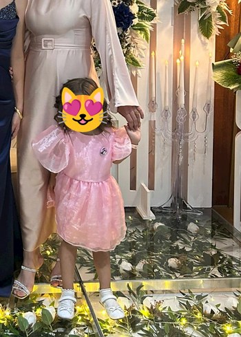 Bej Uzun Salaş Kadın Elbise - Görsel 5