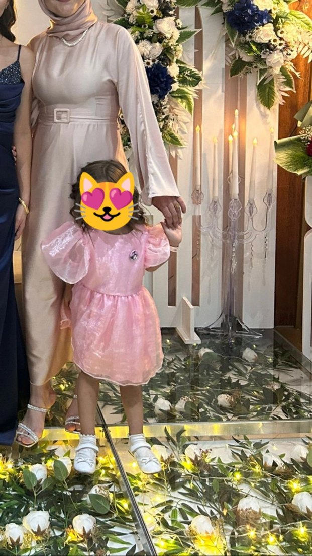 Bej Uzun Salaş Kadın Elbise - Görsel 5