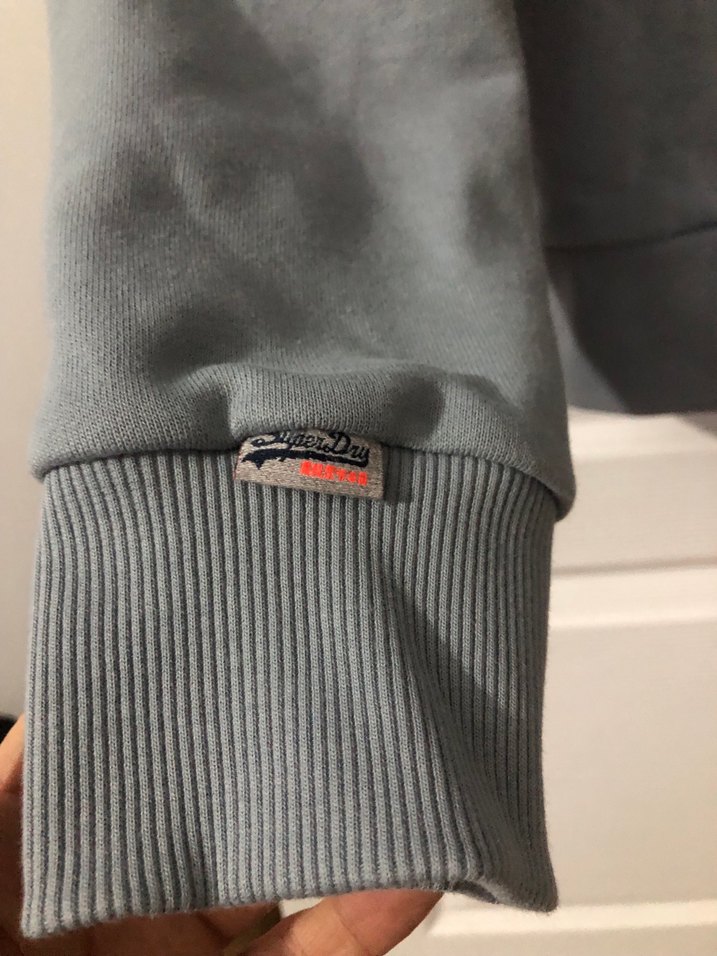 Gri Kapüşonlu Kadın Sweatshirt - Görsel 3