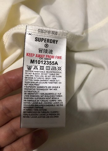 Pastel Beyaz Baskılı Erkek Tişört - Görsel 5