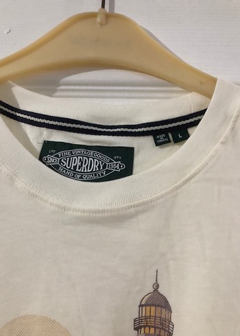 Pastel Beyaz Baskılı Erkek Tişört - Görsel 3