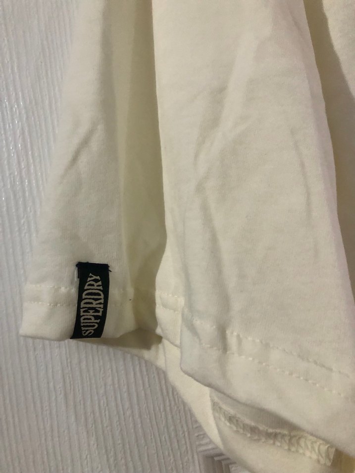 Pastel Beyaz Baskılı Erkek Tişört - Görsel 4