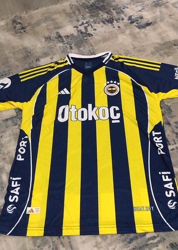 Sarı Lacivert Çizgili Fenerbahçe Forma