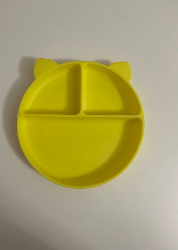Sarı Bölmeli Çocuk Tabak - Görsel 3