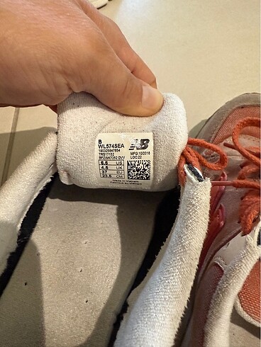 37 Beden New balance 574 kadın ayakkabı