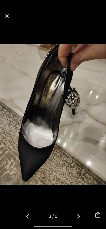 Özel tasarım stiletto 39 numara