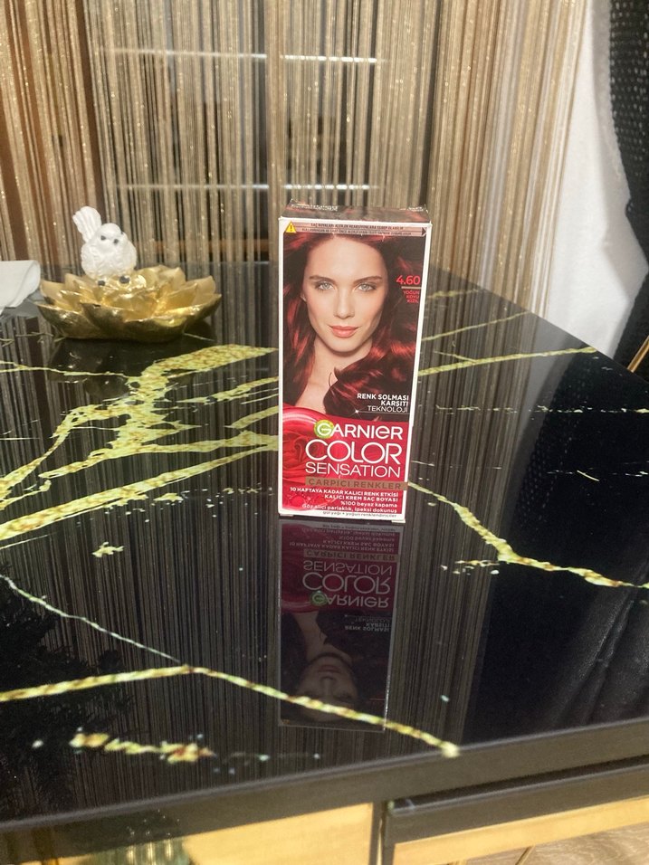 Garnier Color Sensation 4.60 Kızıl Saç Boyası - Görsel 5