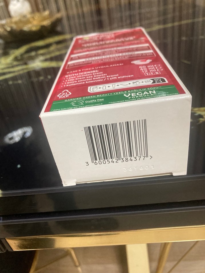 Garnier Color Sensation 4.60 Kızıl Saç Boyası - Görsel 2