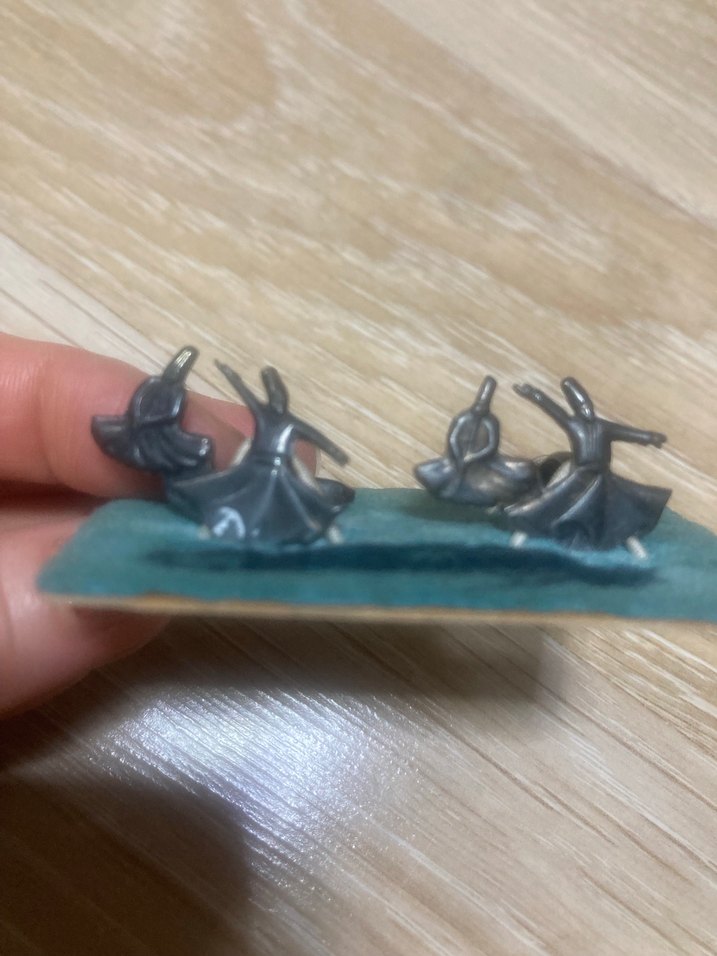 Mevlana hazretleri figürlü gömlek manşeti - Görsel 3