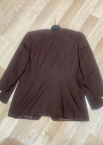 Kahverengi Kadın Blazer Ceket çok şık ve tarz - Görsel 5