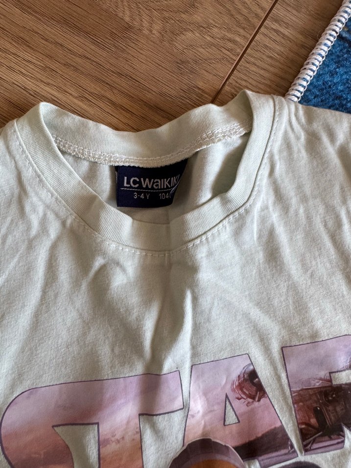 Beyaz Star Wars Baskılı Çocuk Atlet - Görsel 2