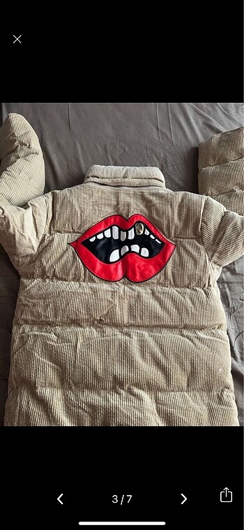 m Beden CHROME HEARTS PUFFER AMİ PARİS CEKET