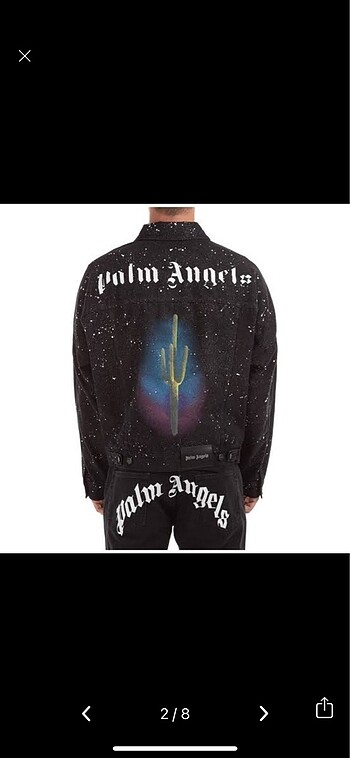 m Beden PALM ANGELS KOT CEKET