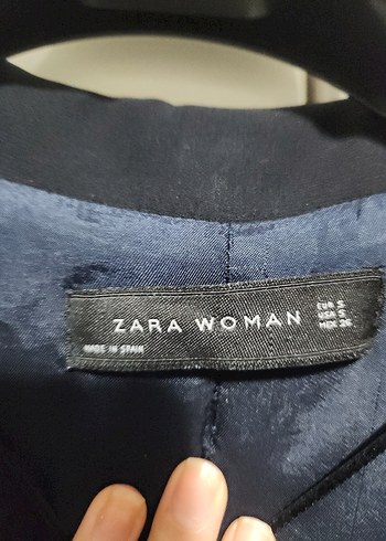 Lacivert Keten Kadın Blazer Ceket - Görsel 7