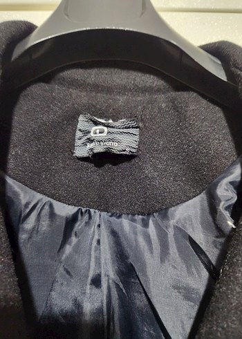 Siyah Kuşaklı Uzun Kaban - Görsel 7