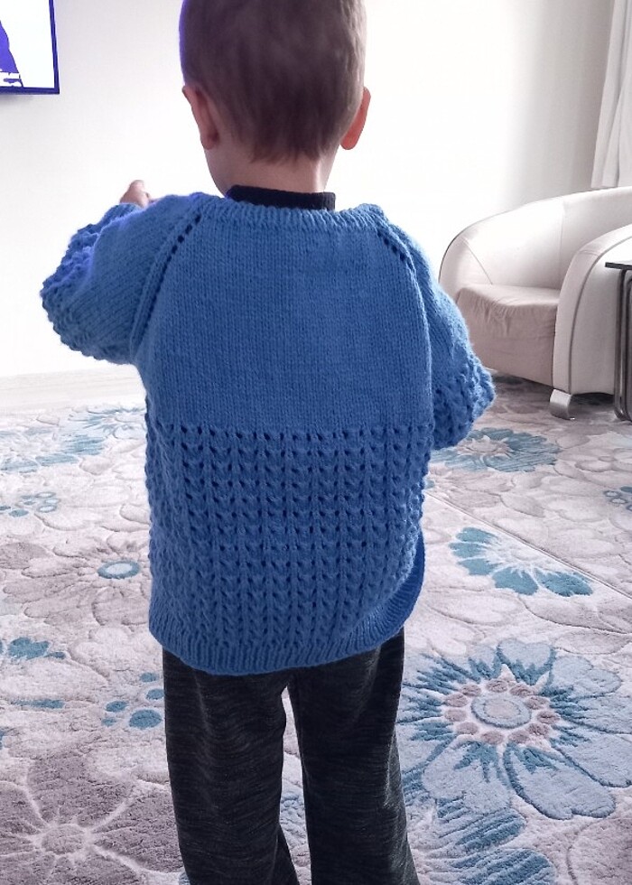 Örgü ceket - Görsel 2