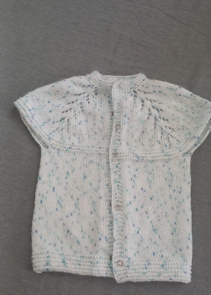 Örgü yelek - Görsel 2