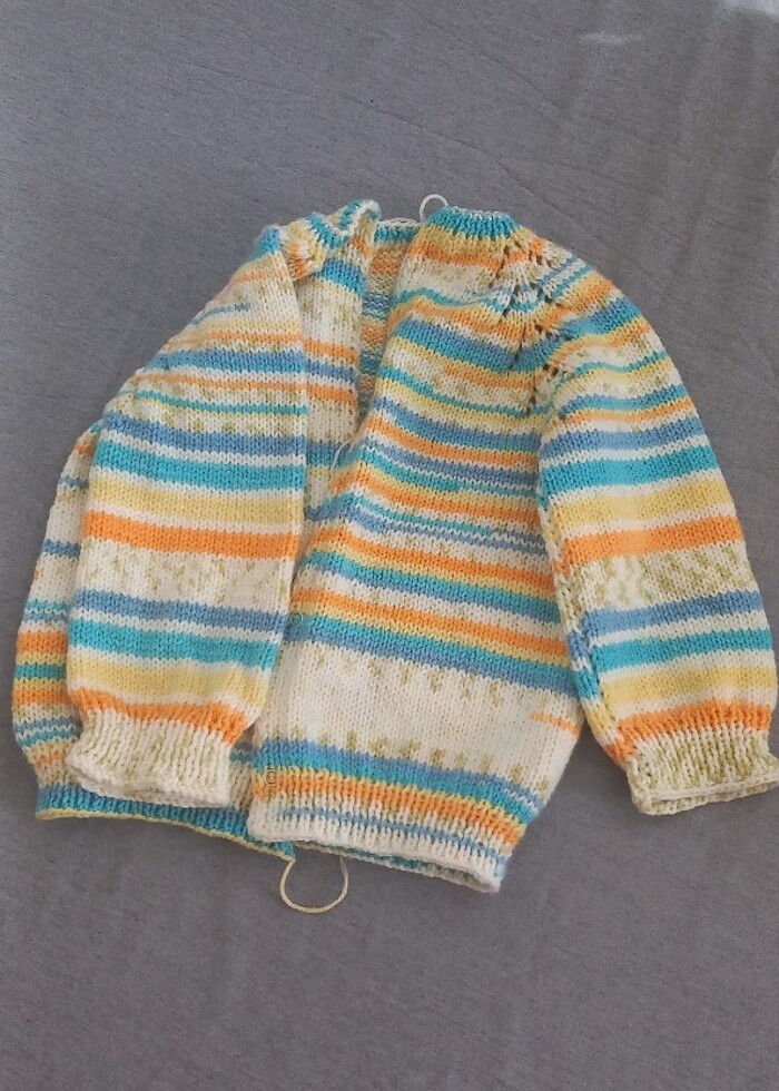 Örgü ceket - Görsel 2