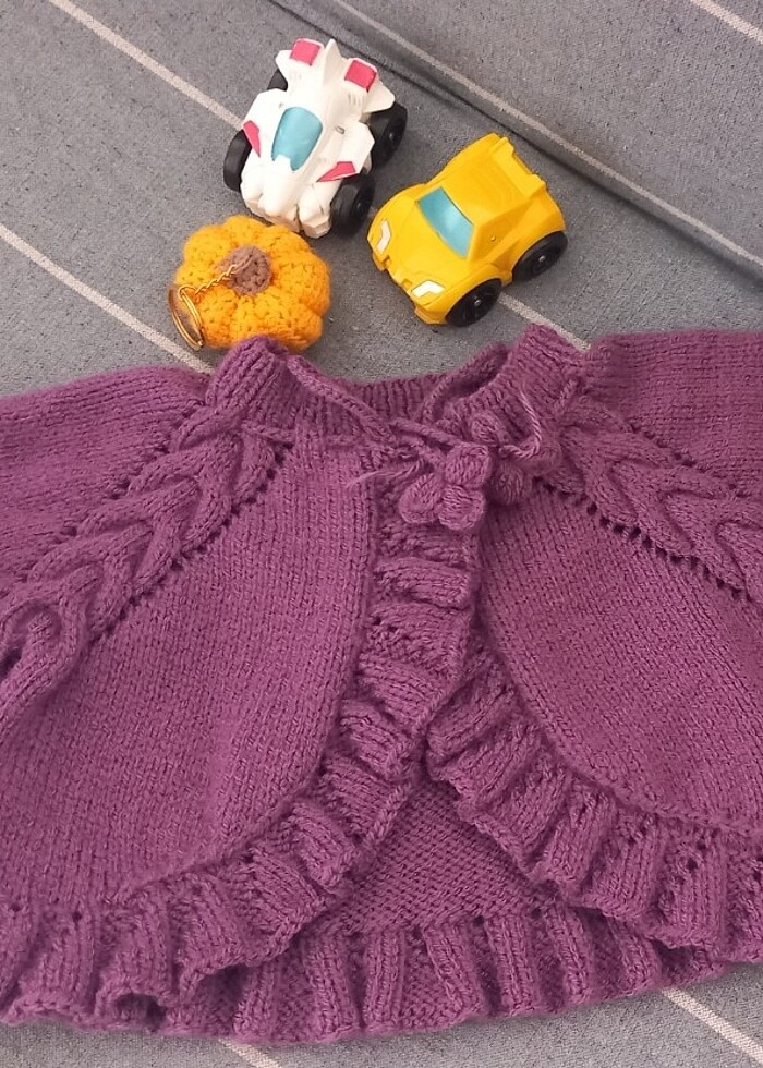 Örgü bolero  - Görsel 4