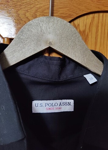 U.S Polo Assn. Us Polo siyah gömlek 