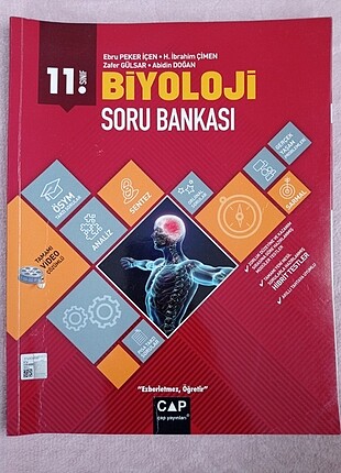 11. SINIF BIYOLOJI SORU BANKASI - ÇAP YAYINLARI 