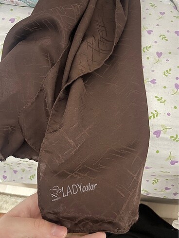LADYcolor kahve rengi şal