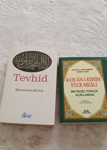 Tevhid ve Kur'an-ı Kerim Yüce Meali Kitapları