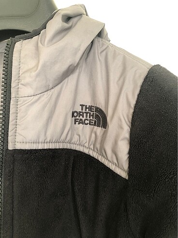 8 Yaş Beden gri Renk The North Face çift taraflı çocuk mont