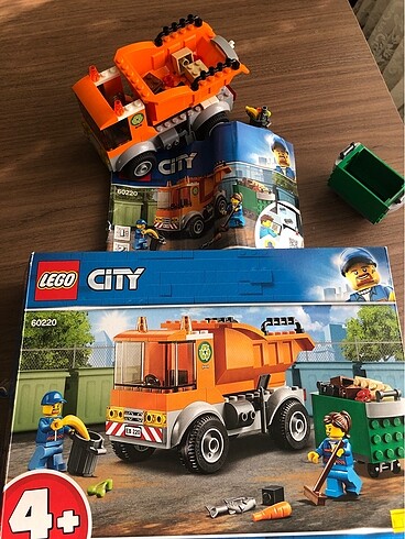  Beden Renk Lego City 60220 çöp kamyonu