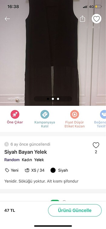 siyah bayan yelek