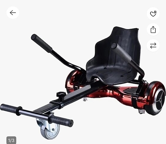 Hoverboard oturağı