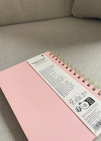 Pastel Pembe ajanda - Görsel 3