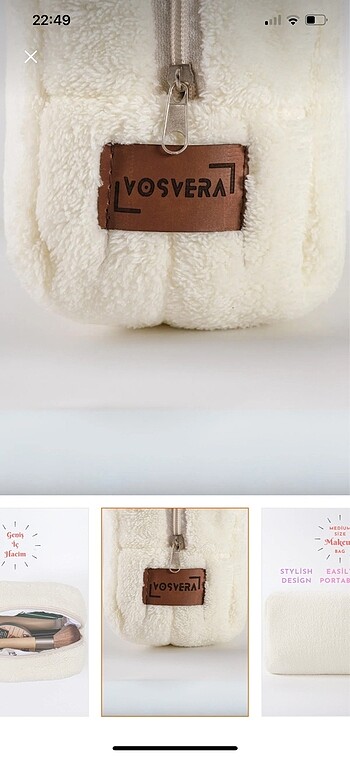 PUFUDUK MAKYAJ ÇANTASI - Görsel 5