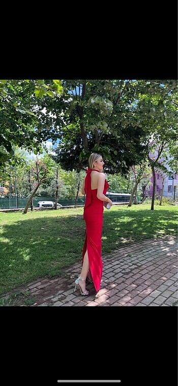 Diğer Gül detay elbise