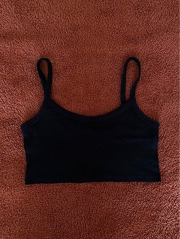 bershka siyah crop