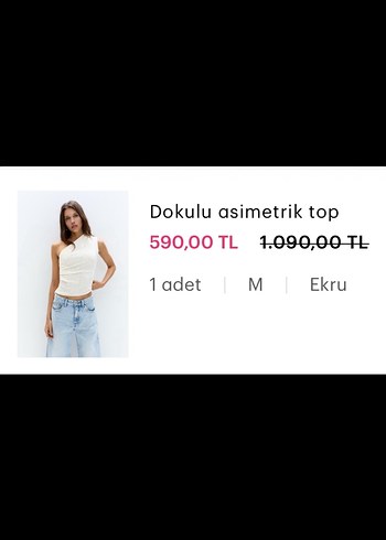 Pull and Bear pull and bear simetrik top