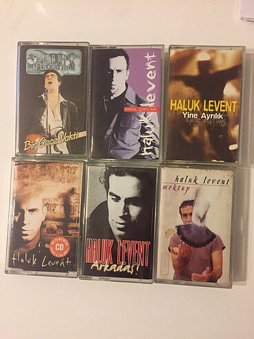 Haluk Levent kaset lotu 6 adet