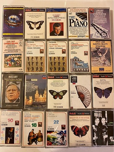 Klasik kaset lotu 20 adet