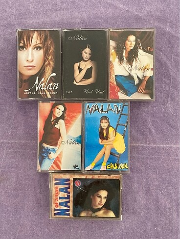 Nalan Kaset lotu 6 adet