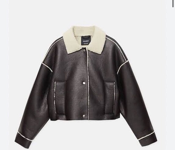 Pull and bear Suni deri polarlı