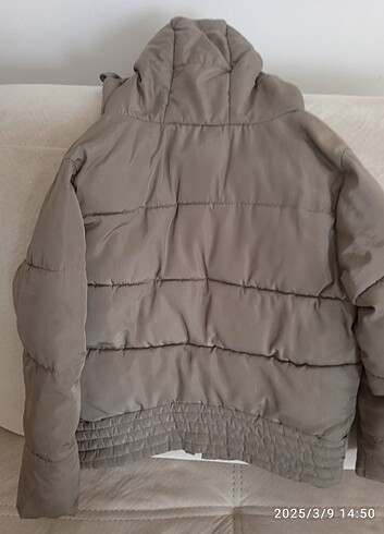 7 Yaş Beden gri Renk Zara mont
