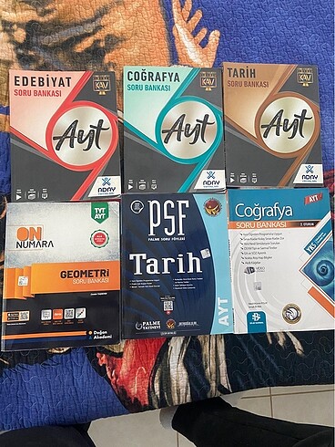 Soru bankası tyt ayt tek ve toplu satış