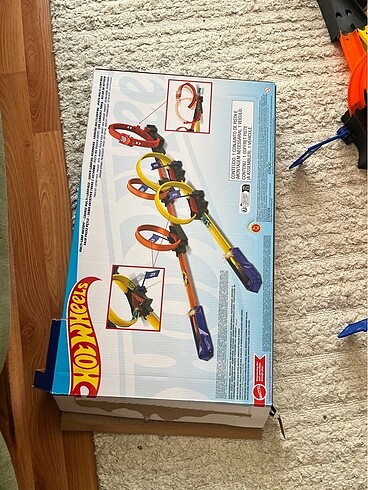 Hotwheels çok çemberli yarış seti