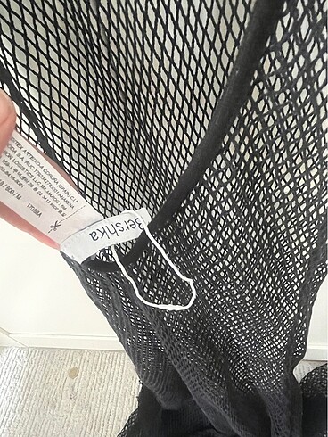 m Beden Bershka file elbise