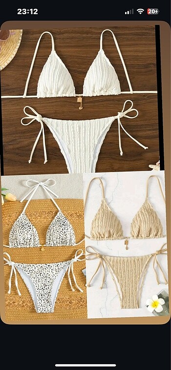 Yurtdışından brazilian bikiniler