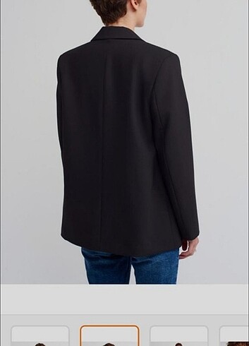 s Beden siyah blazer ceket