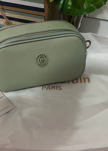 Pierre Cardin Pierre Cardin Yeşil Deri Kadın Çapraz Çanta
