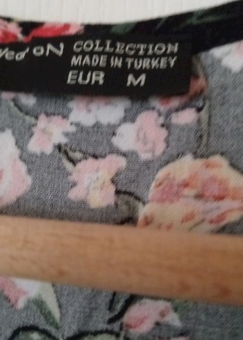 Çiçek Desenli Bohem Midi Elbise - Görsel 8