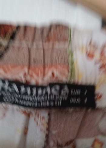 Bohem Çok Renkli Düğmeli Kadın Kumaş Pantolon - Görsel 7