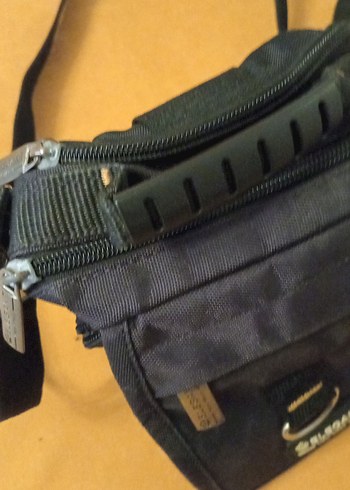 Siyah Minimalist Erkek Omuz Çantası - Görsel 3